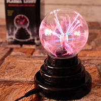 Плазменный шар Тесла 5 см ночник светильник Plasma Light Magic Flash Ball (Оригиналные фото)