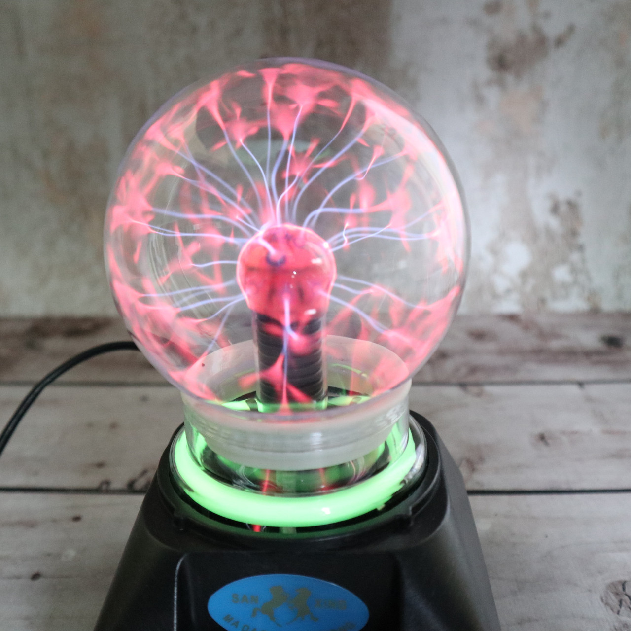 Плазменный шар Тесла 10 см ночник светильник Plasma Light Magic Flash Ball (Оригиналные фото) - фото 5 - id-p2055297934