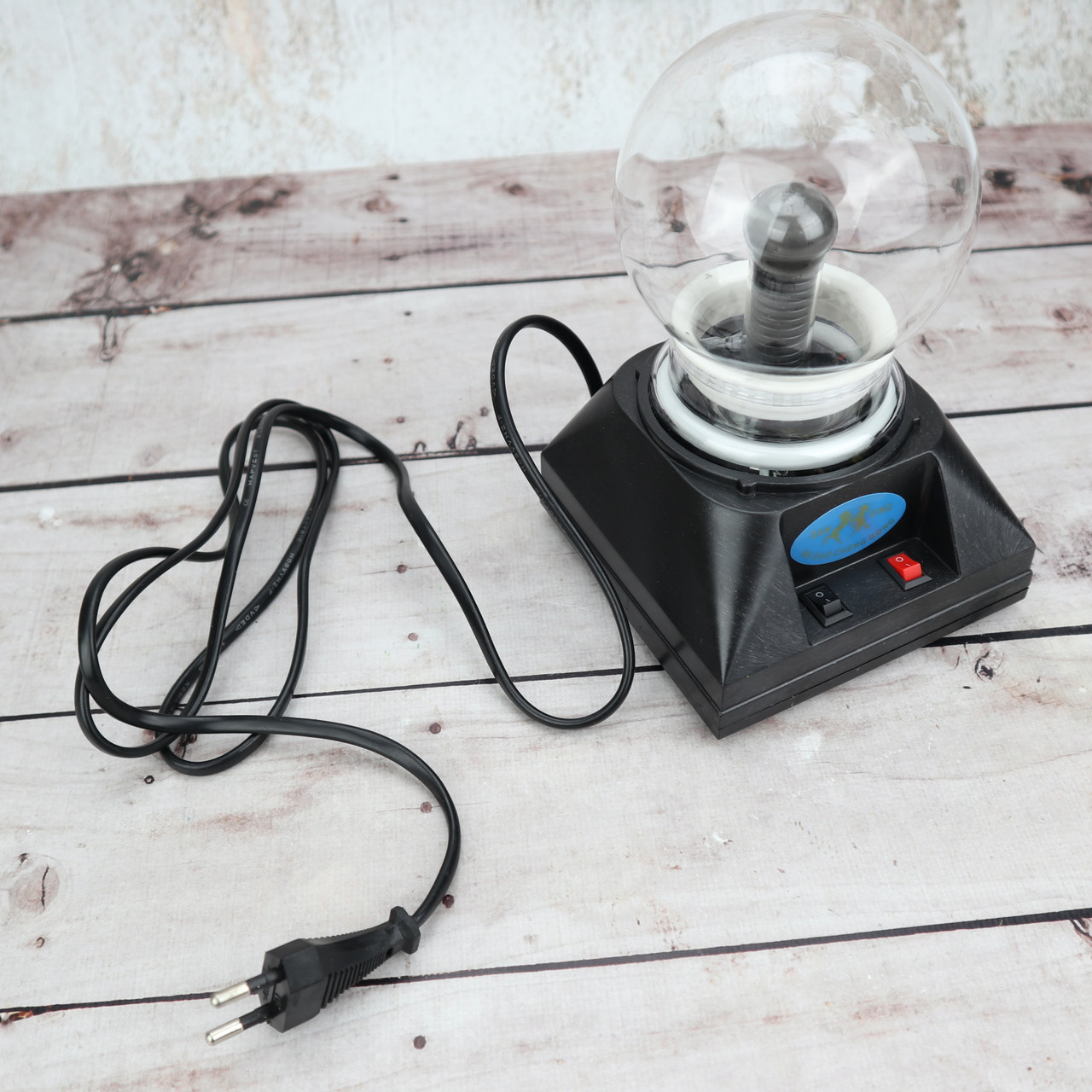 Плазменный шар Тесла 10 см ночник светильник Plasma Light Magic Flash Ball (Оригиналные фото) - фото 7 - id-p2055297934