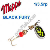 Блесна Mepps Black fury srebrny/seledynowe-chartr. 1/3,5g "Оригинал"