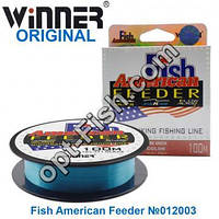Леска Winner Original Fish American Feeder №012003 100м 0,25мм * "Оригинал"