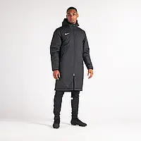 Чоловіча подовжена спортивна куртка Nike Team Park 20 Winter Jacket чорна