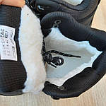 Чоловічі зимові кросівки Merrell Moc ll (чорні з білим) модні високі кросівки 4078 Мерелл топ, фото 4