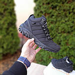 Чоловічі зимові кросівки Merrell Moc ll (чорні) модні високі кросівки 4079 Мерелл топ, фото 2