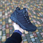 Чоловічі зимові кросівки Merrell Moc ll (чорні) модні високі кросівки 4079 Мерелл топ, фото 7