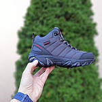 Чоловічі зимові кросівки Merrell Moc ll (сірі) модні високі кросівки 4081 Мерелл топ, фото 2