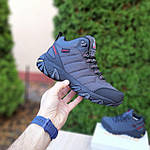 Чоловічі зимові кросівки Merrell Moc ll (сірі) модні високі кросівки 4081 Мерелл топ, фото 3