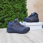Чоловічі зимові кросівки Merrell Moc ll (сірі) модні високі кросівки 4081 Мерелл топ, фото 7