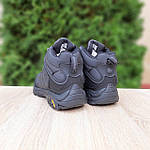 Чоловічі зимові кросівки Merrell Tracking (темно-сірі) модні високі кросівки 4082 Мерелл топ, фото 4