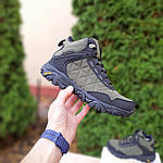 Чоловічі зимові кросівки Merrell Tracking (зелені) модні високі кросівки 4083 Меррелл топ, фото 4