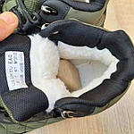 Чоловічі зимові кросівки Merrell Tracking (зелені) модні високі кросівки 4083 Меррелл топ, фото 6