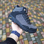 Чоловічі зимові кросівки Merrell Tracking (світло-сірі) модні високі кросівки 4084 Меррелл топ, фото 3
