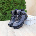 Чоловічі зимові кросівки Merrell Tracking (світло-сірі) модні високі кросівки 4084 Меррелл топ, фото 4