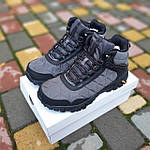 Чоловічі зимові кросівки Merrell Tracking (світло-сірі) модні високі кросівки 4084 Меррелл топ, фото 5