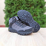 Чоловічі зимові кросівки Merrell Tracking (світло-сірі) модні високі кросівки 4084 Меррелл топ, фото 6