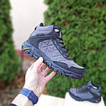 Чоловічі зимові кросівки Merrell Tracking (світло-сірі) модні високі кросівки 4084 Меррелл топ, фото 8