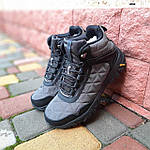 Чоловічі зимові кросівки Merrell Tracking (світло-сірі) модні високі кросівки 4084 Меррелл топ, фото 10