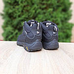 Чоловічі зимові кросівки Merrell Tracking (чорно-білі) модні високі кросівки 4085 Мерелл топ, фото 5