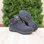 Чоловічі зимові кросівки Merrell Tracking (чорно-білі) модні високі кросівки 4085 Мерелл топ, фото 10