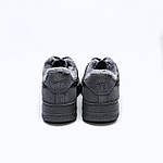 Чоловічі зимові кросівки Nike Air Force Winter (сірі) низькі стильні кросівки 1426 Найк топ, фото 9