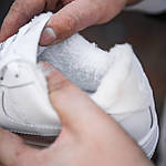 Чоловічі зимові кросівки Nike Air Force Winter (білі) низькі стильні кросівки 2504 Найк топ, фото 4