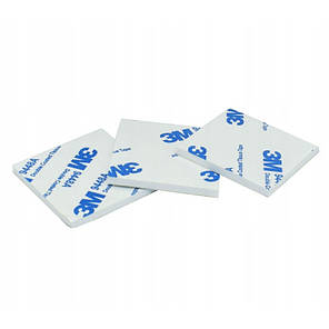 Двосторонній 3М VHB скотч для монтажу, для дому, в авто White 30х40 мм (3 в 1), фото 3