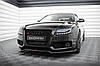 Сплітер Audi S5 8T/A5 S-line (07-11) тюнінг обвіс губа спідниця елерон (V3), фото 3