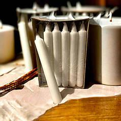 Свічка парафінова 185 мм, Ø 21 мм, 8 годин горіння