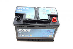 Акумулятор Exide AGM 72Ah 760A (0) R+ (Start-Stop AGM)