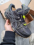 Чоловічі повсякденні кросівки Asics Gel-Kahana 8 Dark Grey (чорно-сірі) модні низькі кросівки 1264TP Асікс топ, фото 6