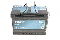 Аккумулятор Exide AGM 70Ah 760A (0) R+ (Start-Stop AGM)