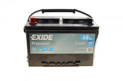 Акумулятор Exide Premium 68Ah 650A (1) L+