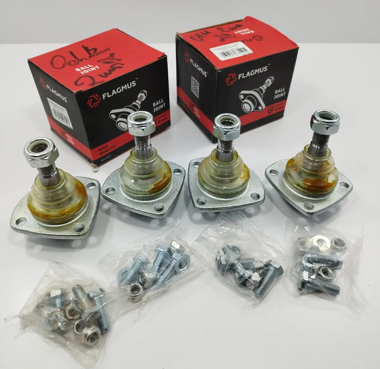 Кульова опора (к-т 4 шт.) ВАЗ Нива 2121 FLAGMUS Чехія, фото 1