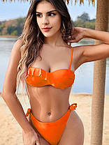 Купальник раздельный-плавки бразилиана Fuba 22710 Амина 22710 лимон (В НАЛИЧИИ ТОЛЬКО 50 УКР р-ры), фото 4