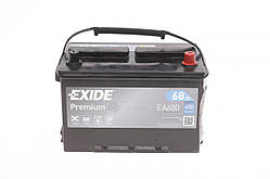 Акумулятор Exide Premium 68Ah 650A (0) R+