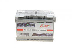 Акумулятор Solgy 70Ah 760A (0) R+ (Start-Stop EFB)