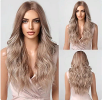 Перука без човника довге волосся світло-русявий