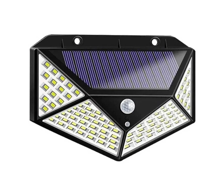 Вуличний світильник на сонячній батареї із датчиком руху BL100SMD Автономний вуличний LED ліхтар