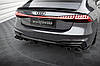Дифузор Audi S7 C8 тюнінг обвіс заднього бампера, фото 5