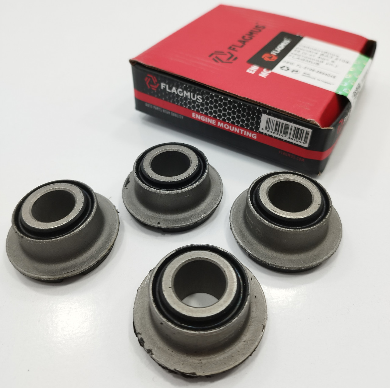Сайлентблок важеля (к-т 4 шт.) ВАЗ 2108-099 FLAGMUS Чехія, фото 1