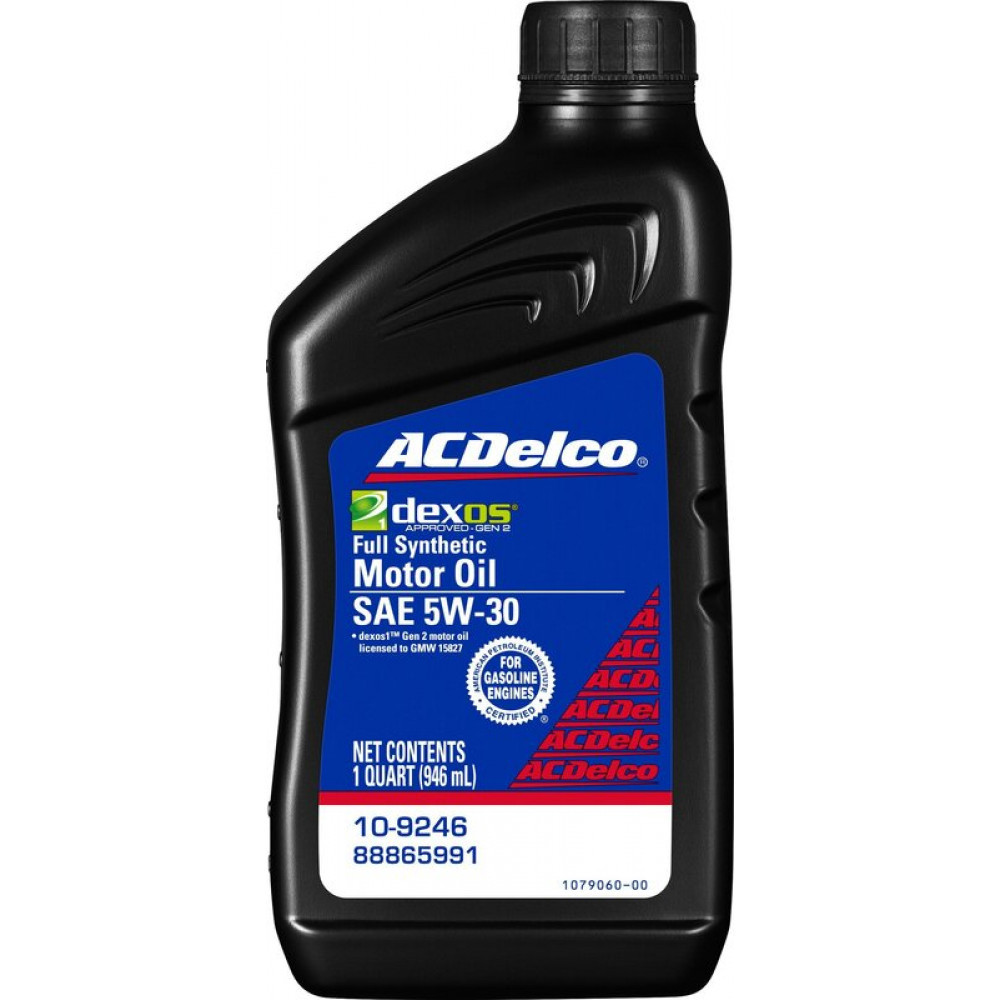 Моторна олива ACDelco Dexos1 Full Synthetic 5W-30 0.946л (10-9234) ly