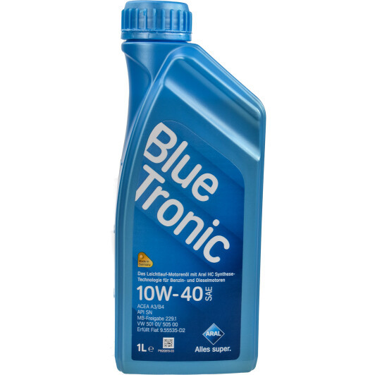 Моторна олива Aral BlueTronic 10W-40 1л (14F736) ly