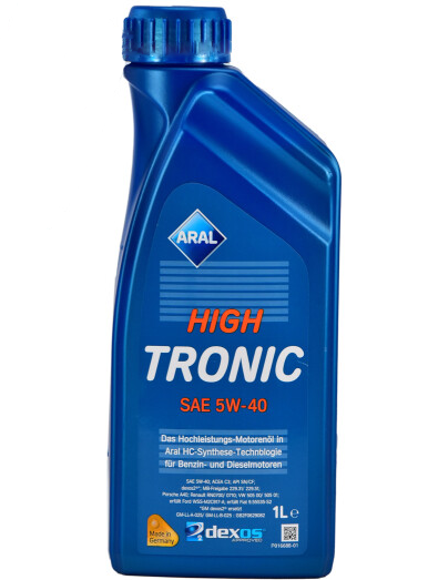 Моторна олива Aral HighTronic 5W-40 1л (1505B4) ly