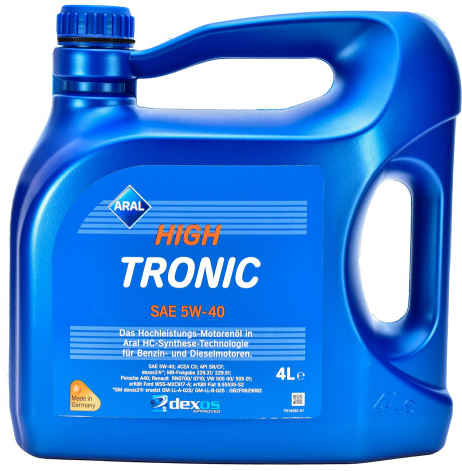 Моторна олива Aral HighTronic 5W-40 4л (154FE7) ly