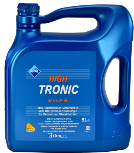 Моторна олива Aral HighTronic 5W-40 5л (1529F9) ly