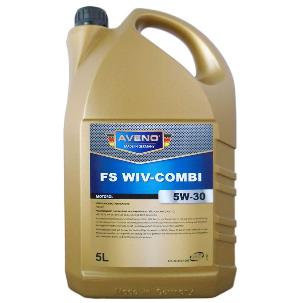 Моторна олива Aveno FS WIV-Combi C3 5W30 5л (0002-000035-005) lly