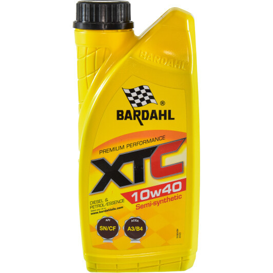 Моторна олива Bardahl XTC 10W40 1л (36241) ly