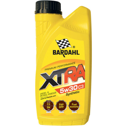 Моторна олива Bardahl XTRA 5W30 1л (34101) ly