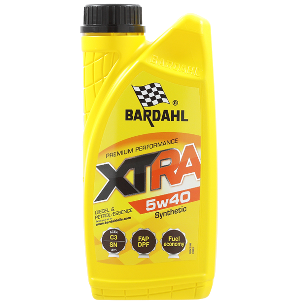 Моторна олива Bardahl XTRA 5W40 1л (34121) ly