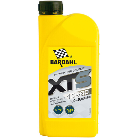 Моторна олива Bardahl XTS 10W60 1л (36251) ly